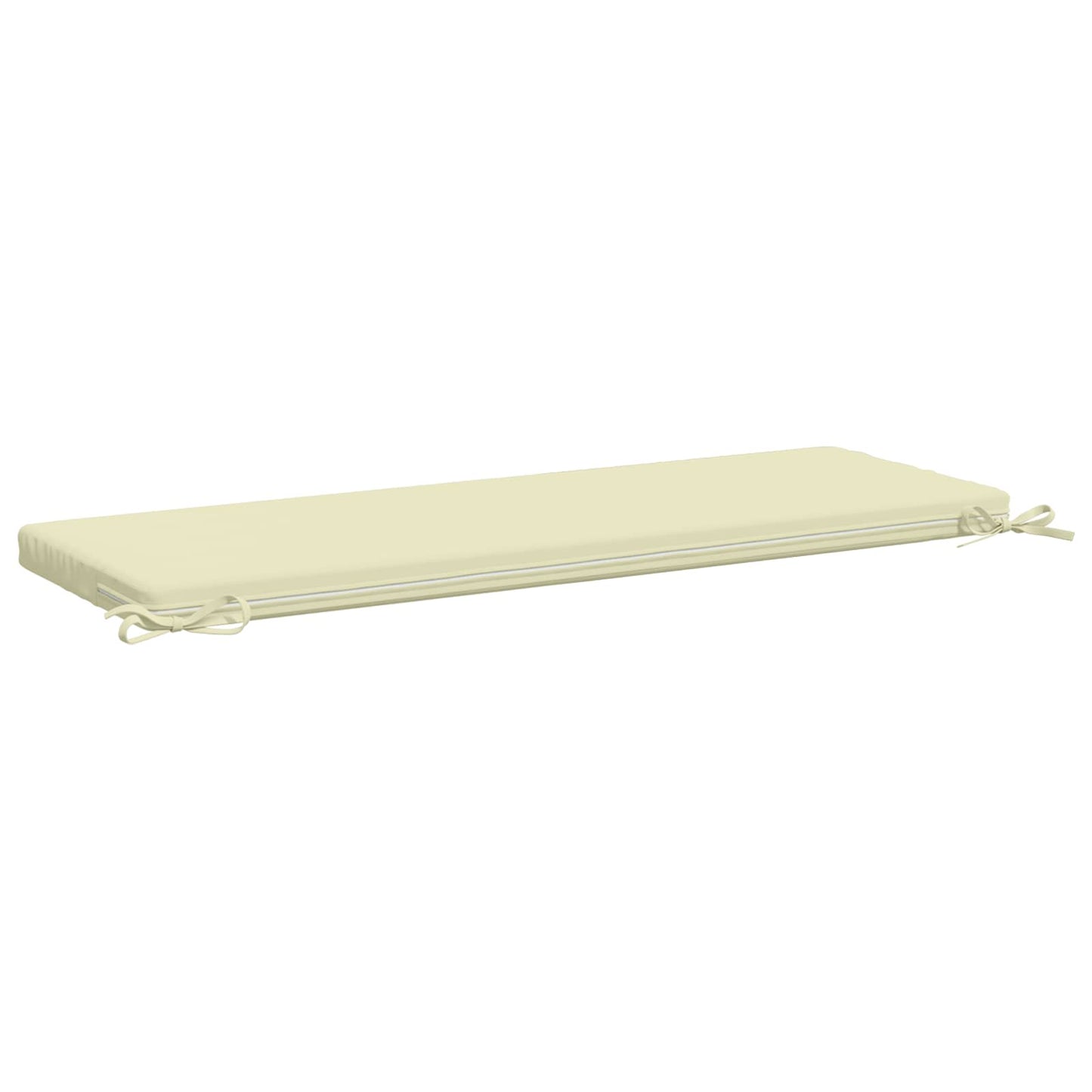 Bænkpude SOEST 100% polyester Cremefarvet 100 x 40 x 5 cm
