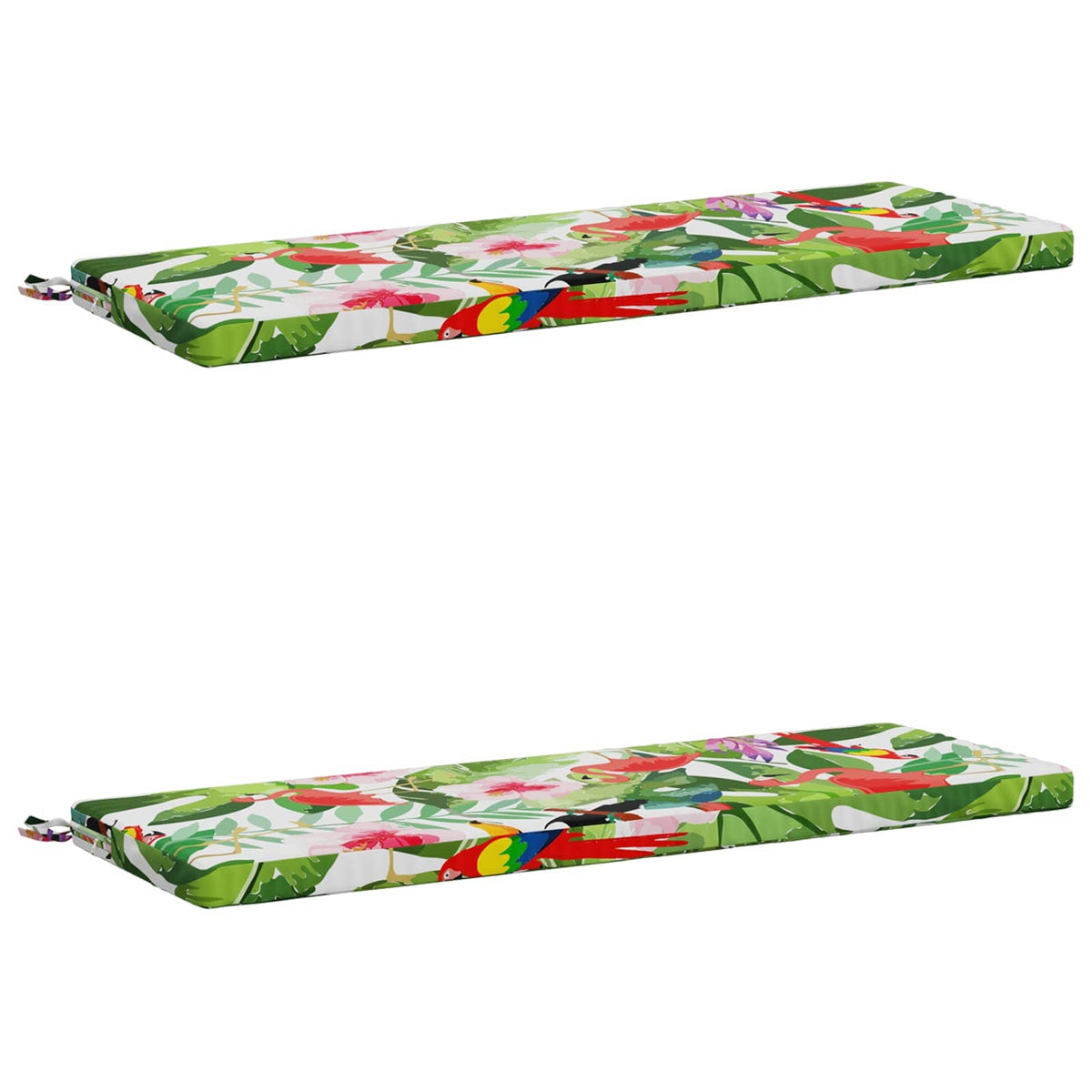 2-delt bænkepude SOEST 2 stk. 100% polyester Flerfarvet