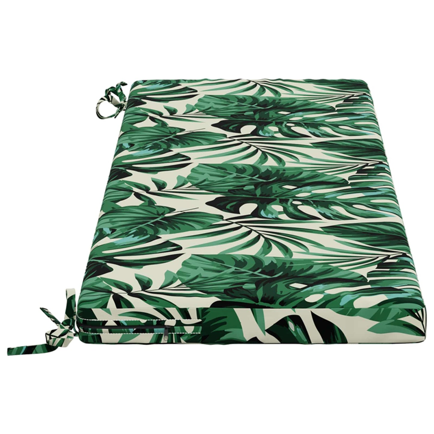 Bænkpude SOEST 100% polyester Bladmønster 100 x 40 x 5 cm