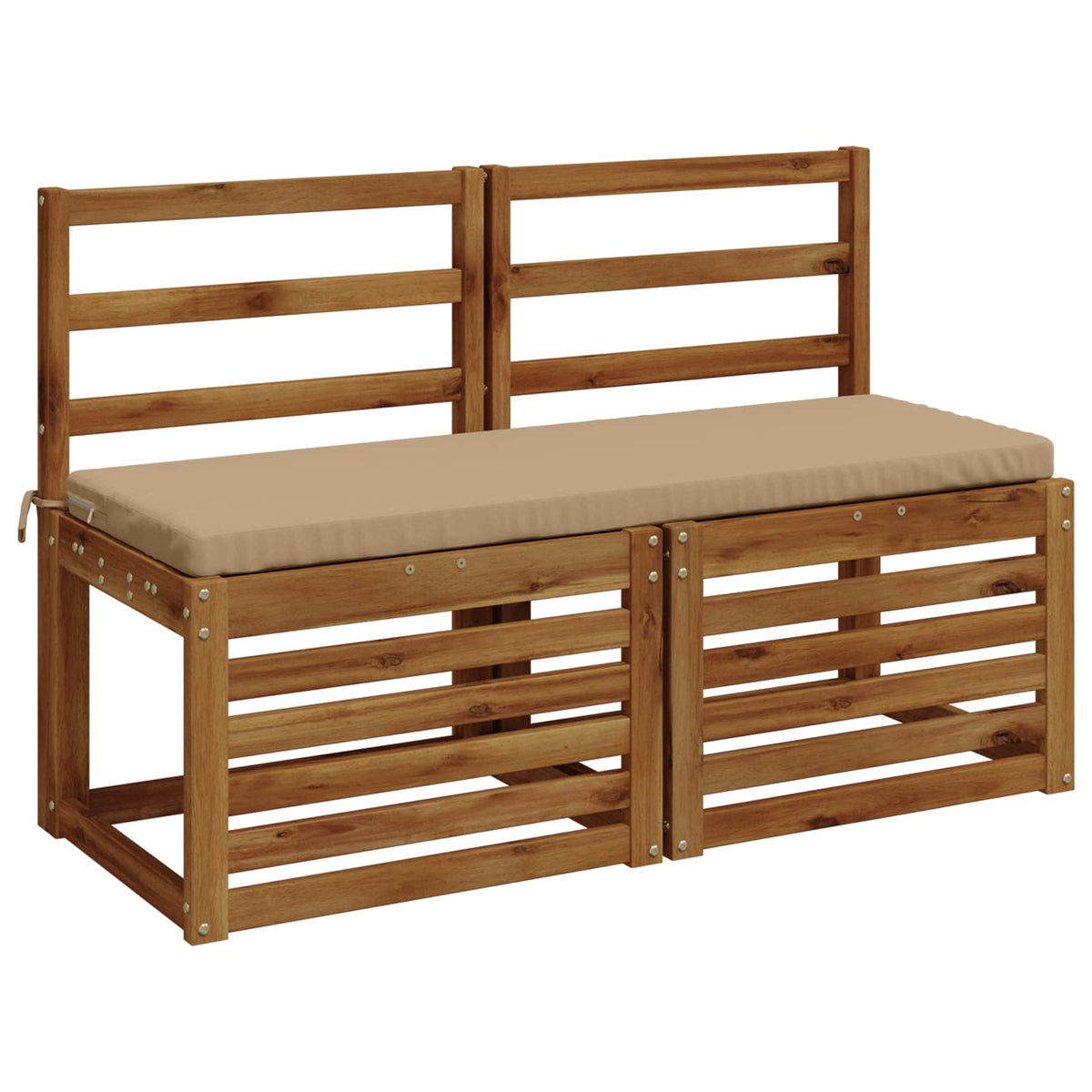 Bænkpude SOEST 100% polyester Sandfarvet 110 x 40 x 5 cm