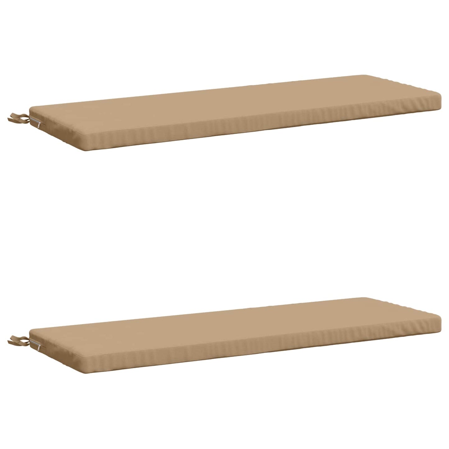 2-delt bænkepude SOEST 2 stk. 100% polyester Sandfarvet