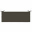 Bænkpude SOEST 100% polyester Antracit 110 x 40 x 5 cm