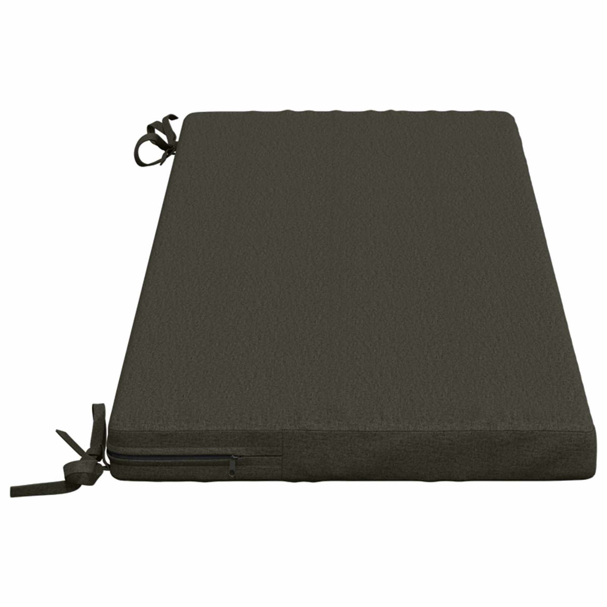 2-delt bænkepude SOEST 2 stk. 100% polyester Antracit