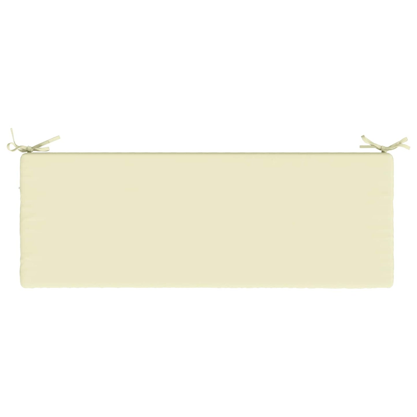 Bænkpude SOEST 100% polyester Cremefarvet 110 x 40 x 5 cm