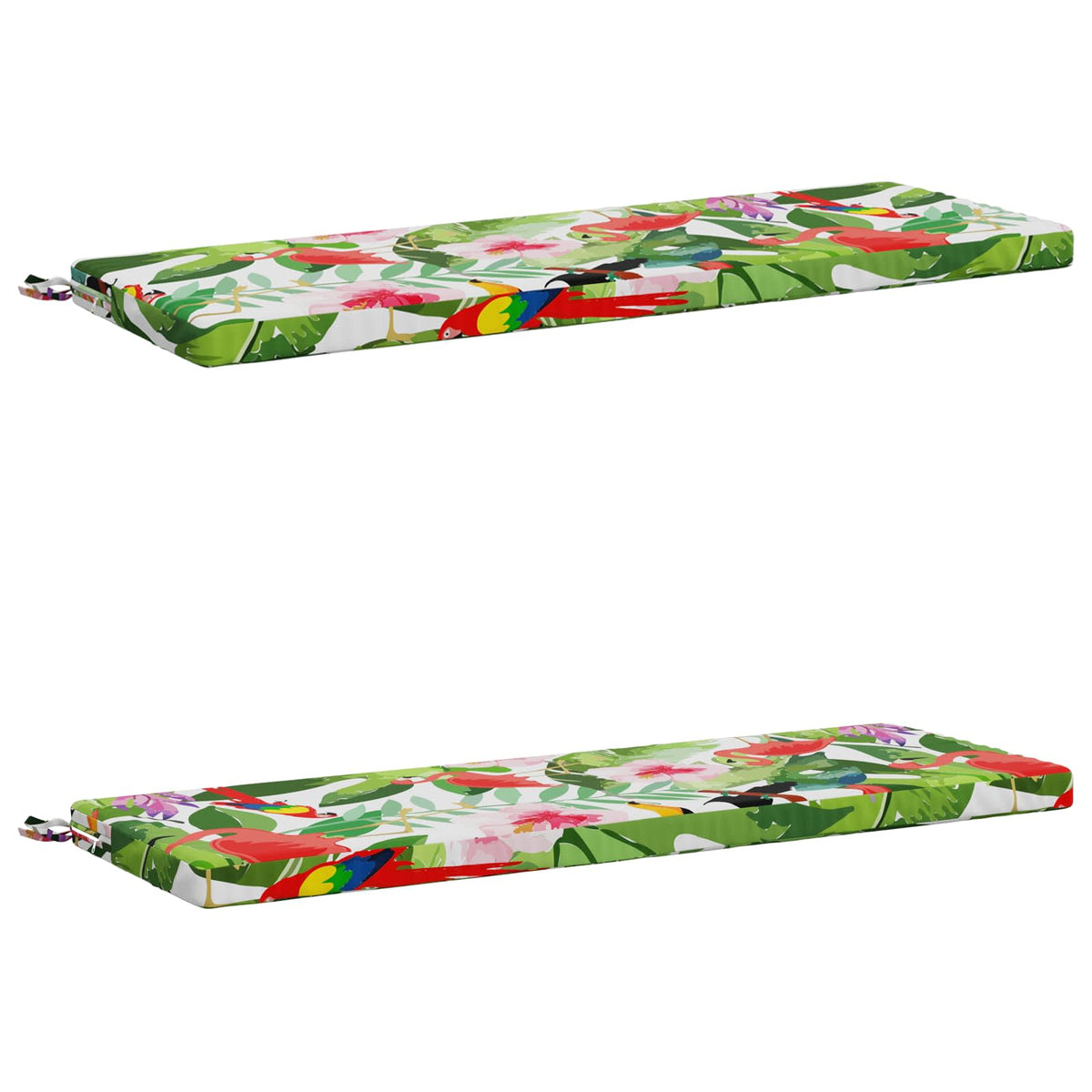 2-delt bænkepude SOEST 2 stk. 100% polyester Flerfarvet