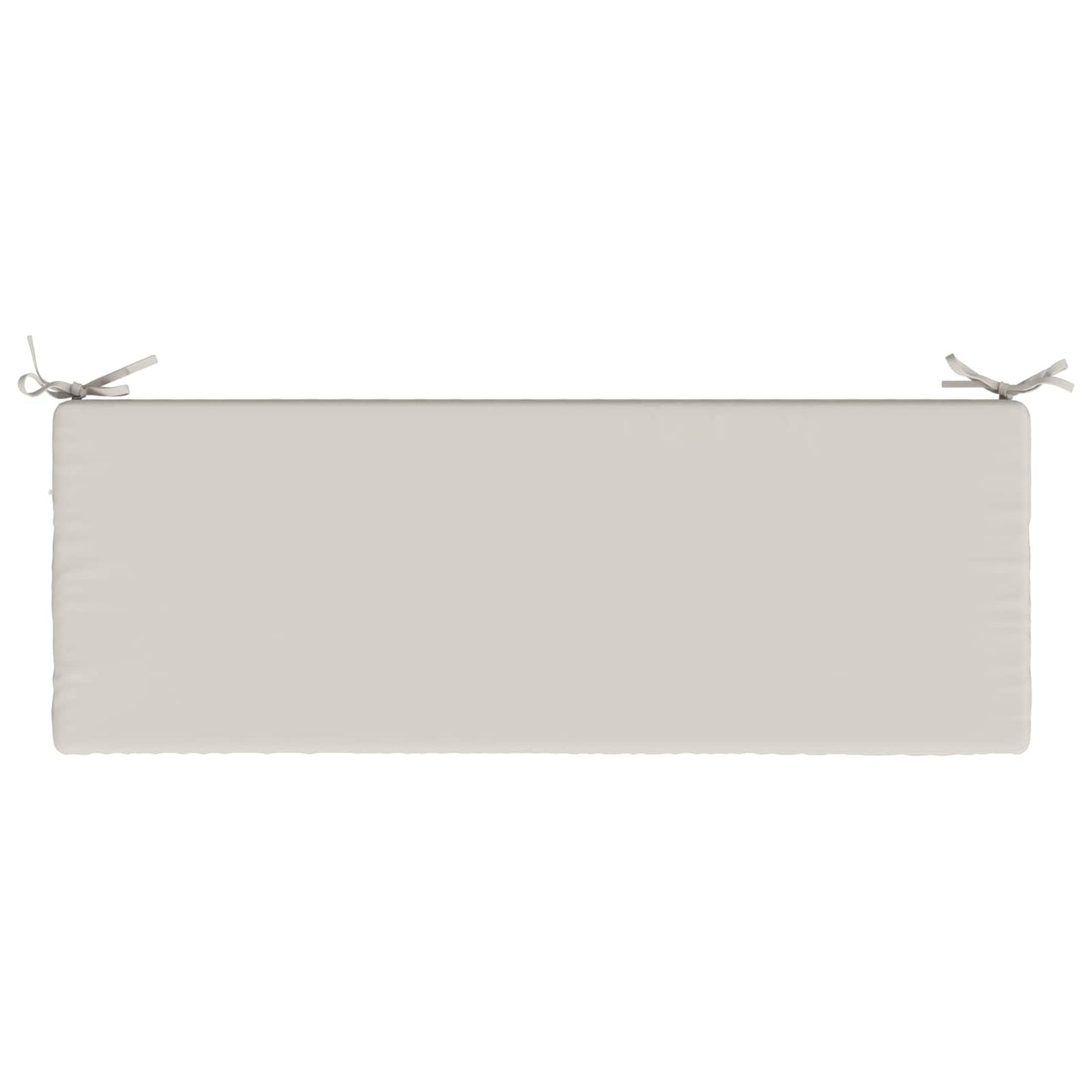 Bænkpude SOEST 100% polyester Hvid 120 x 40 x 5 cm