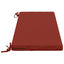 Bænkpude SOEST 100% polyester Rød 120 x 40 x 5 cm