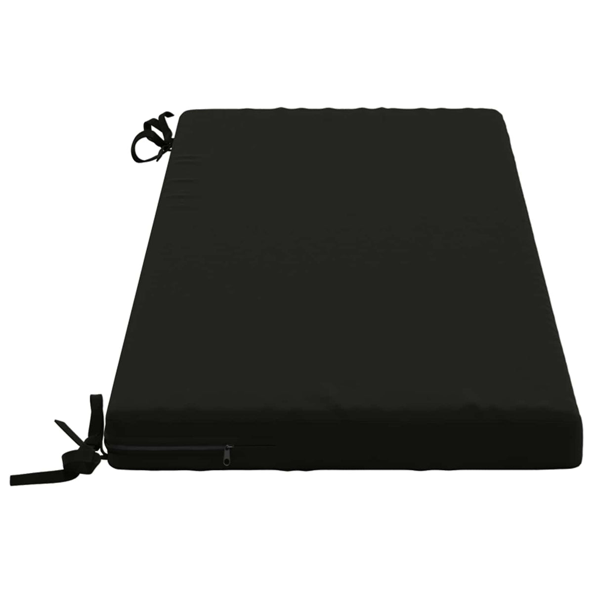 2-delt bænkepude SOEST 2 stk. 100% polyester Sort