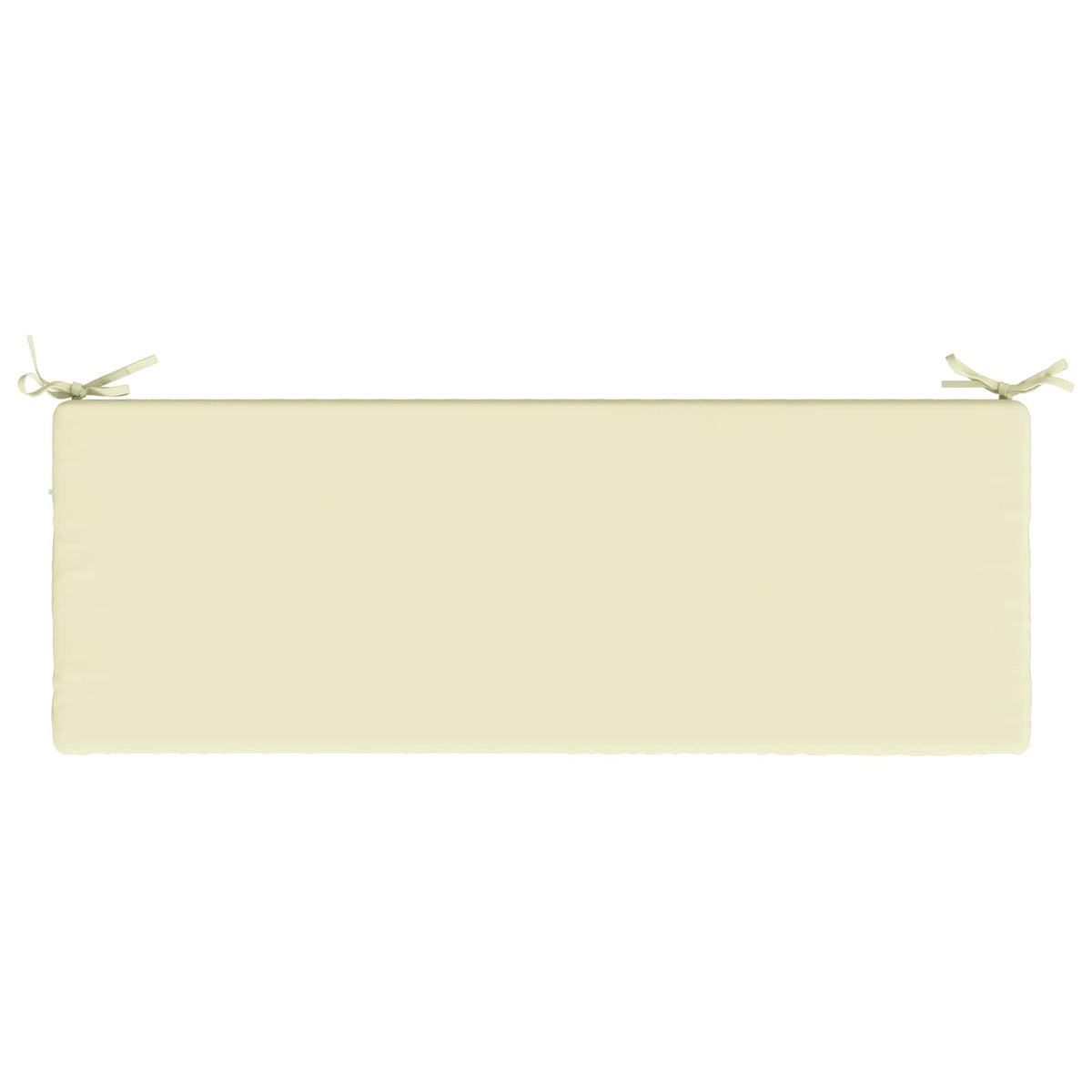 Bænkpude SOEST 100% polyester Cremefarvet 120 x 40 x 5 cm