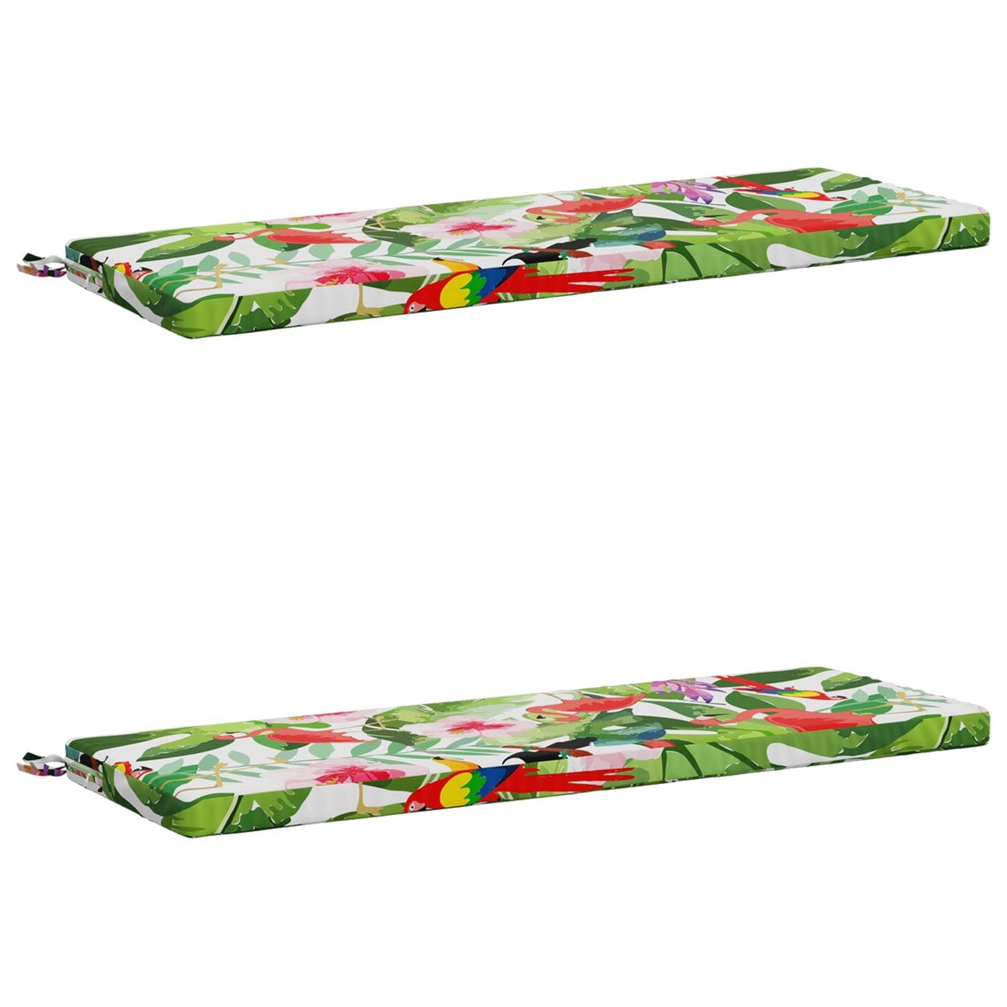 2-delt bænkepude SOEST 2 stk. 100% polyester Flerfarvet