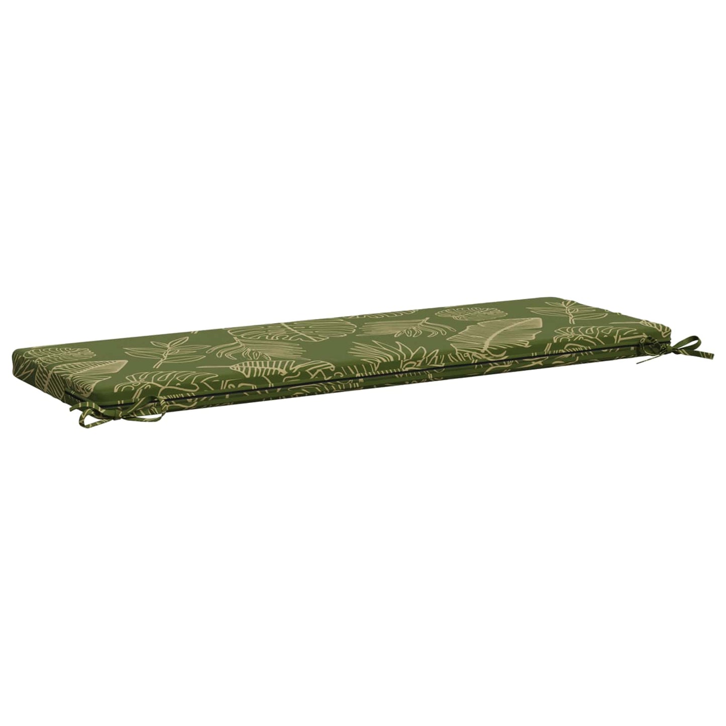 2-delt bænkepude SOEST 2 stk. 100% polyester Bladdesign