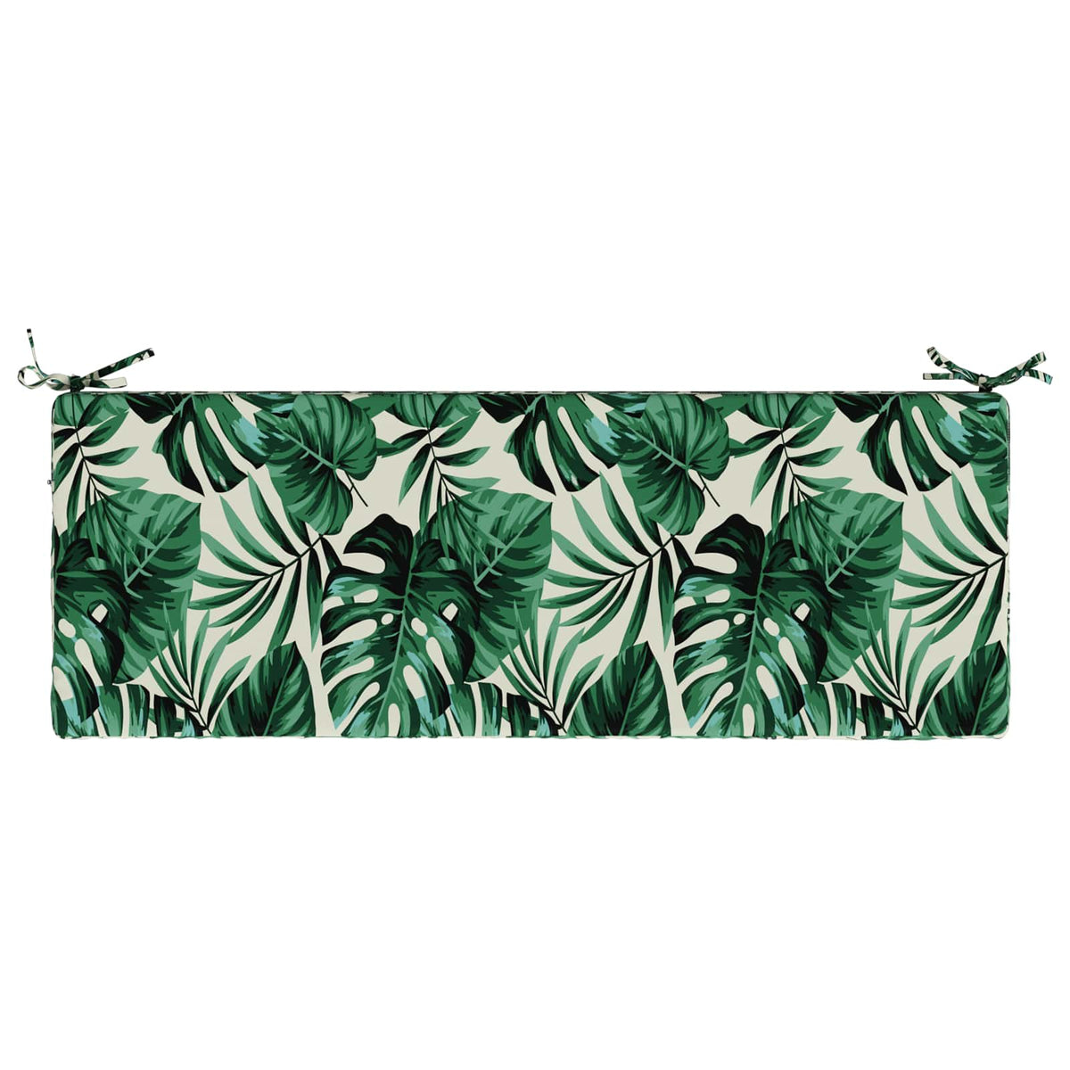Bænkpude SOEST 100% polyester Bladmønster 120 x 40 x 5 cm