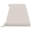 Bænkpude SOEST 100% polyester Hvid 140 x 40 x 5 cm