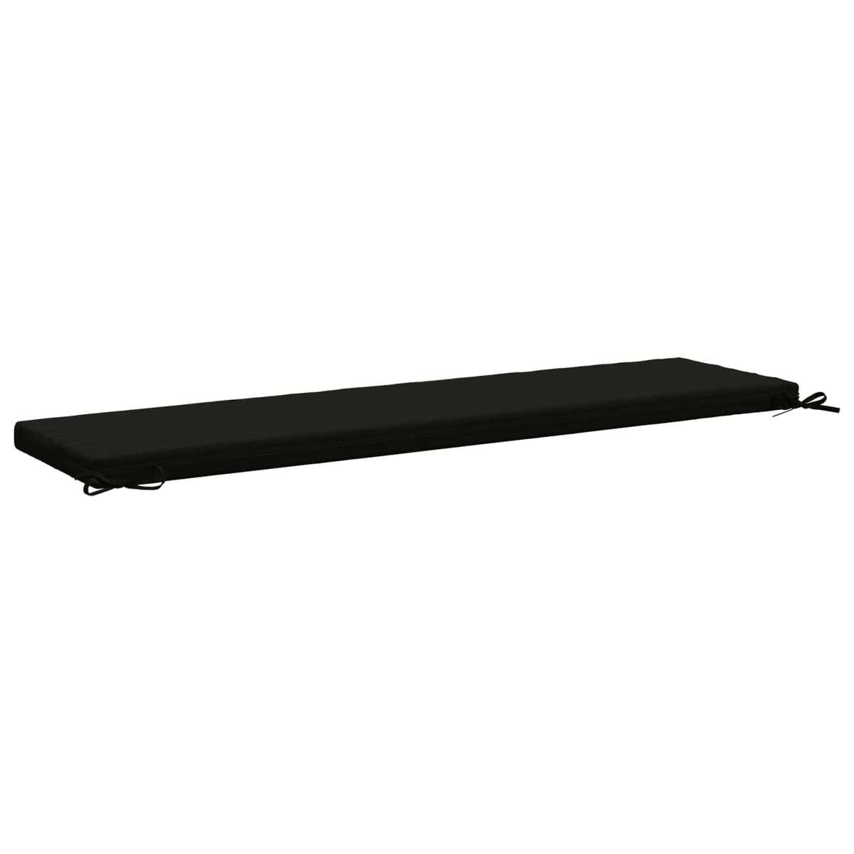 Bænkpude SOEST 100% polyester Sort 140 x 40 x 5 cm
