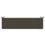 Bænkpude SOEST 100% polyester Antracit 150 x 40 x 5 cm