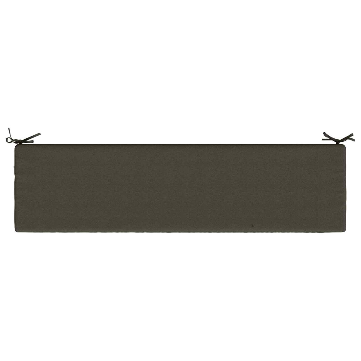 Bænkpude SOEST 100% polyester Antracit 150 x 40 x 5 cm