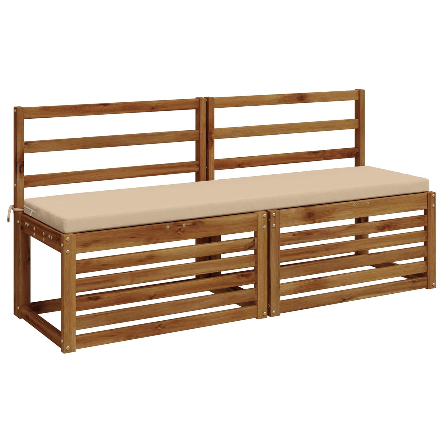Bænkpude SOEST 100% polyester Cremefarvet 150 x 40 x 5 cm