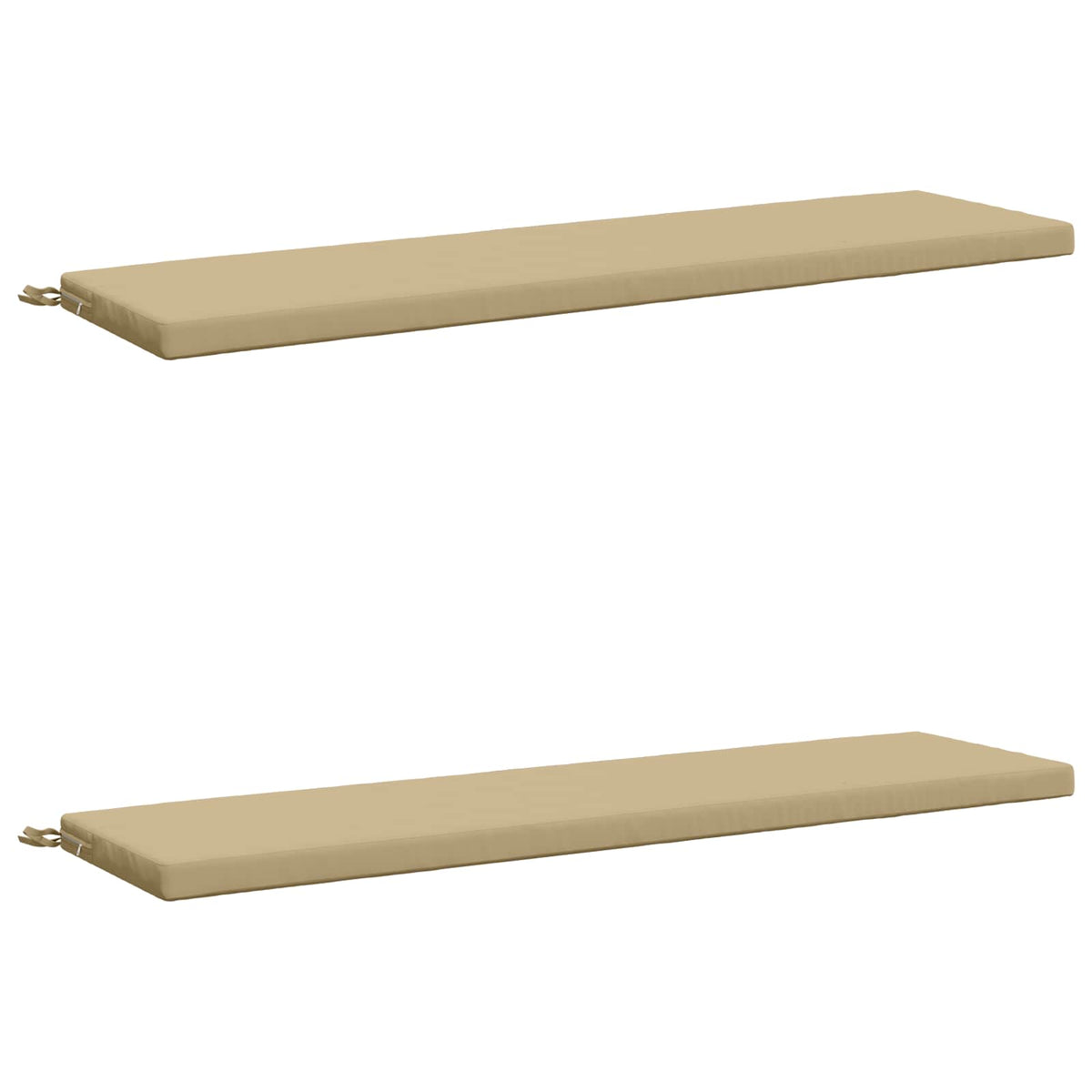 2-delt bænkepude SOEST 2 stk. 100% polyester Beige