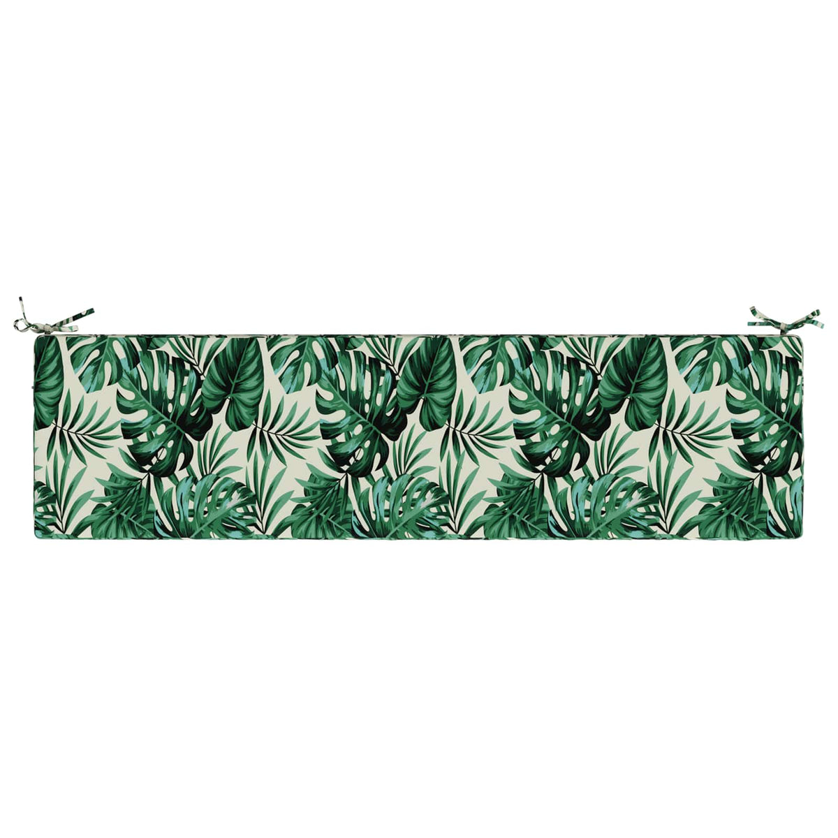 Bænkpude SOEST 100% polyester Bladmønster 150 x 40 x 5 cm