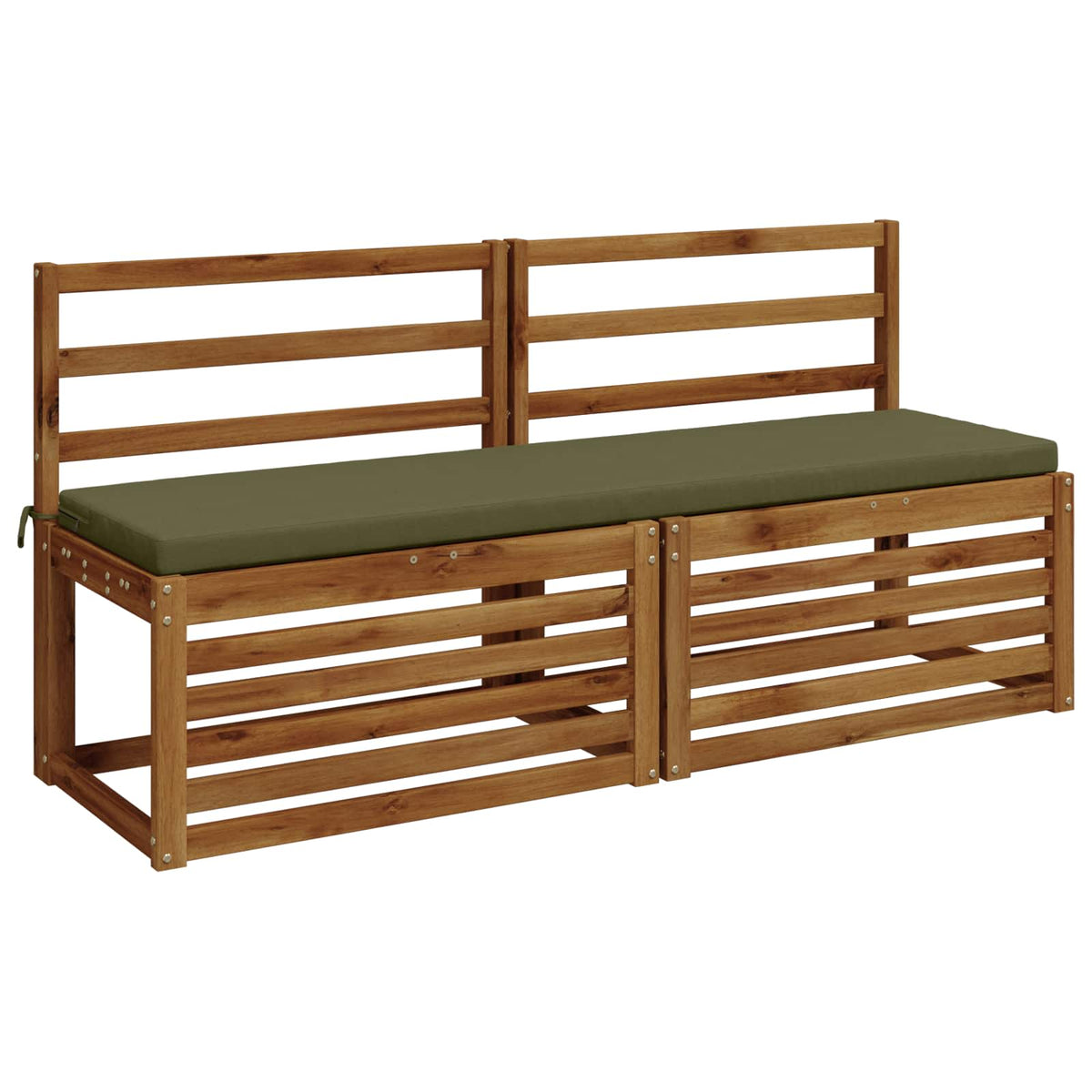 Bænkpude SOEST 100% polyester Olivengrøn 160 x 40 x 5 cm