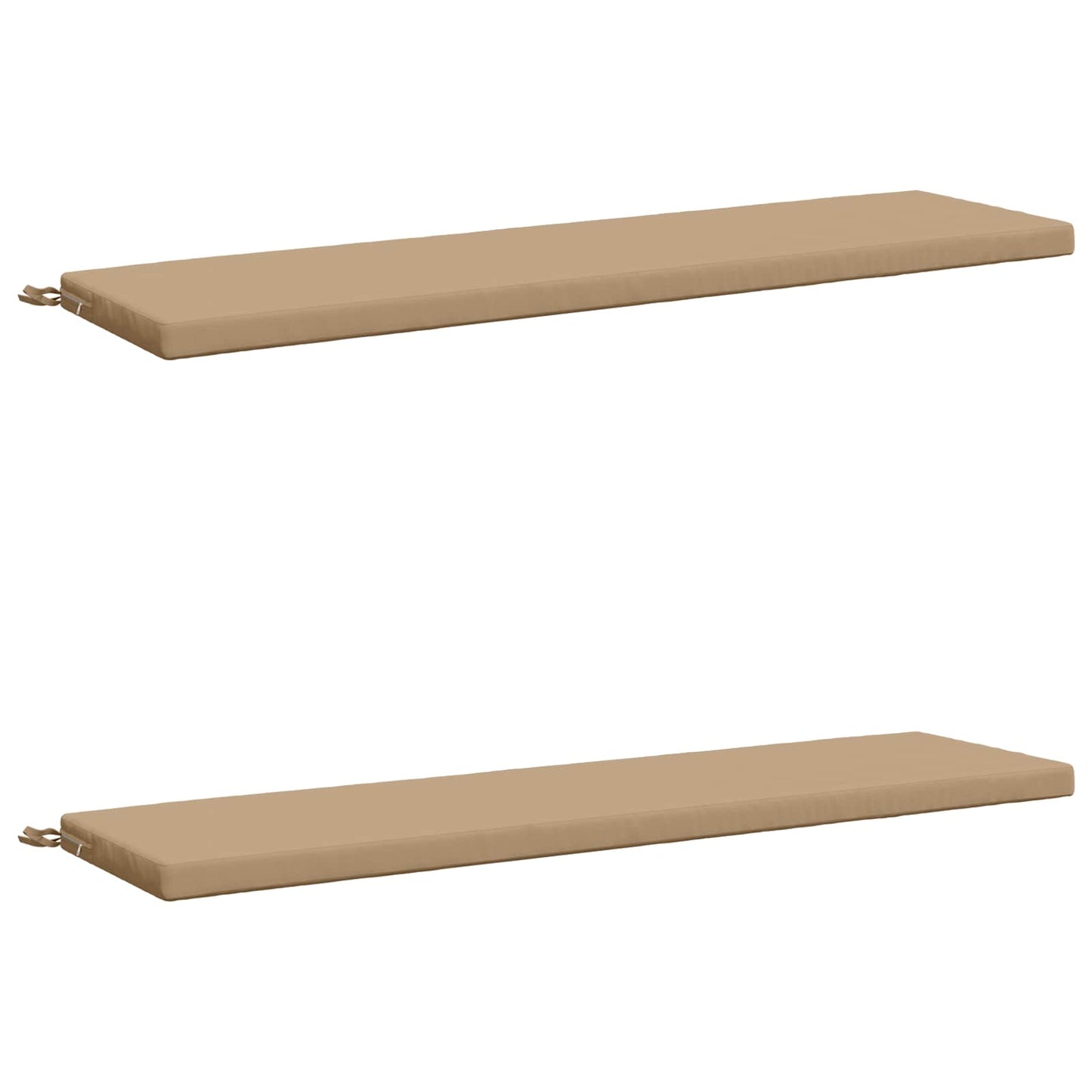 2-delt bænkepude SOEST 2 stk. 100% polyester Sandfarvet