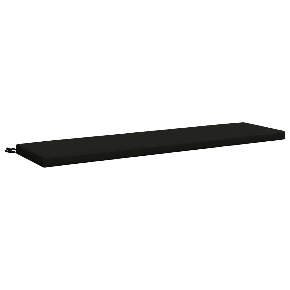 Bænkpude SOEST 100% polyester Sort 160 x 40 x 5 cm