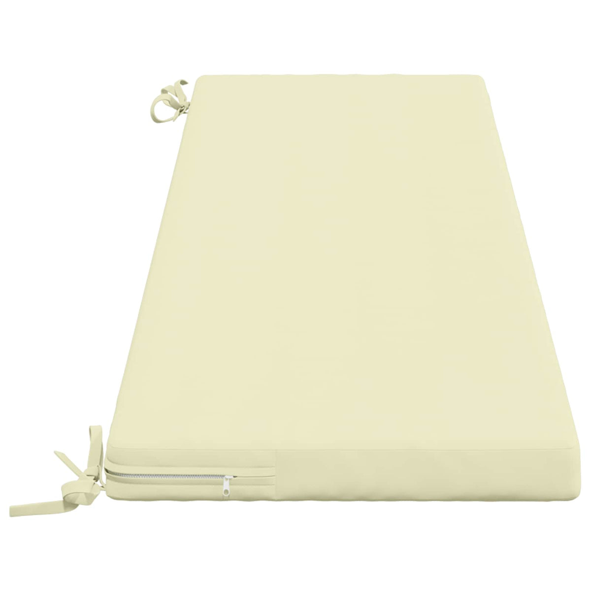 Bænkpude SOEST 100% polyester Cremefarvet 160 x 40 x 5 cm