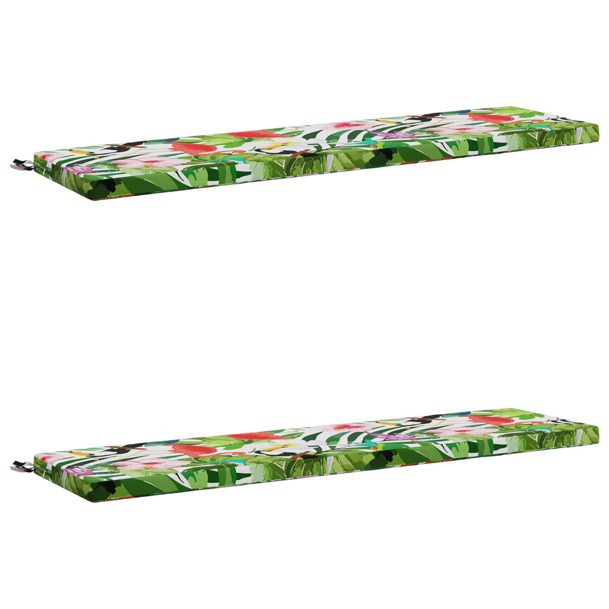 2-delt bænkepude SOEST 2 stk. 100% polyester Flerfarvet