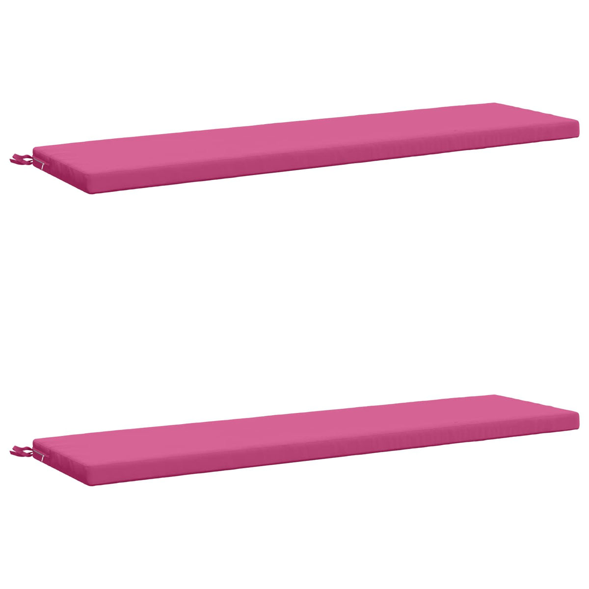 2-delt bænkepude SOEST 2 stk. 100% polyester Lyserød