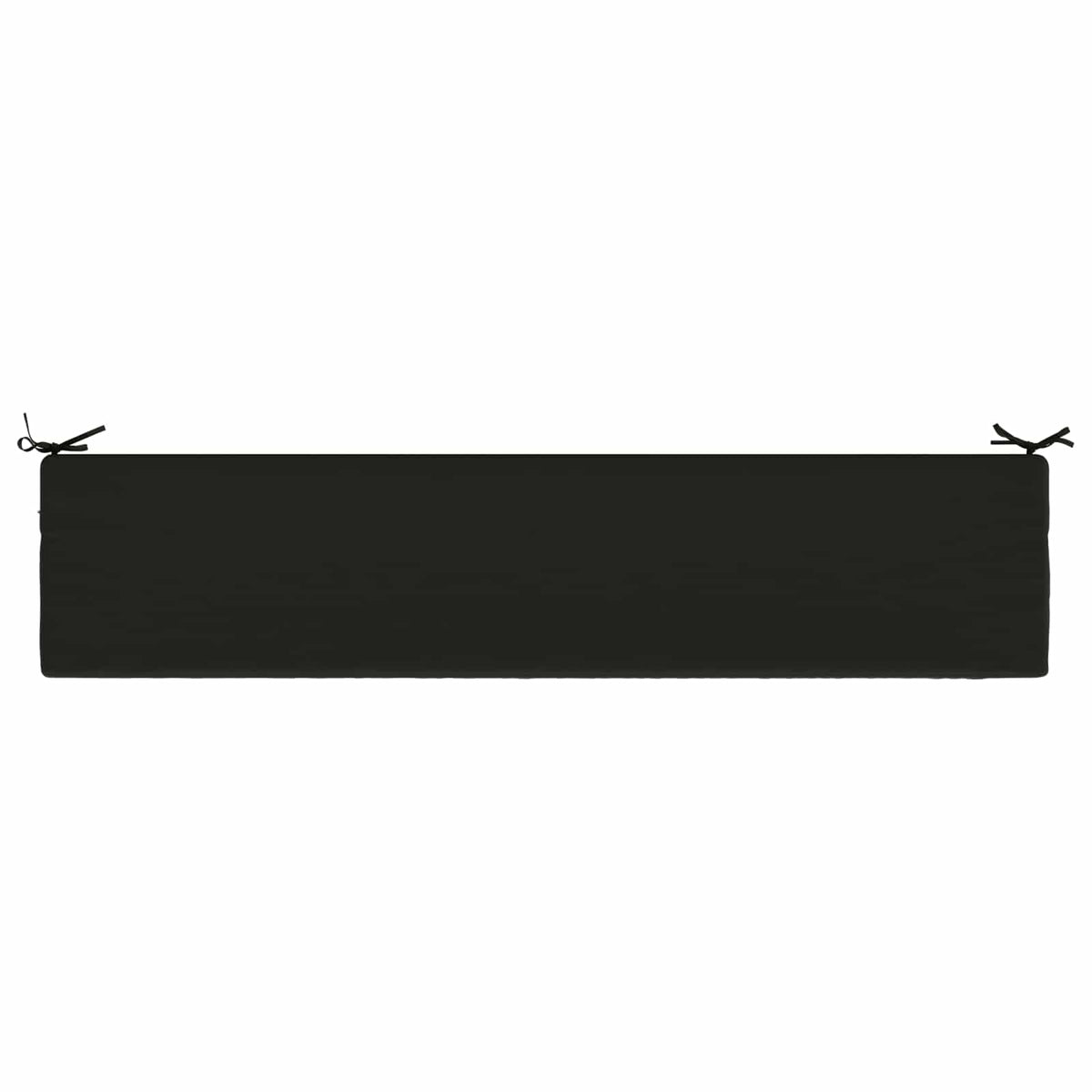 Bænkpude SOEST 100% polyester Sort 170 x 40 x 5 cm