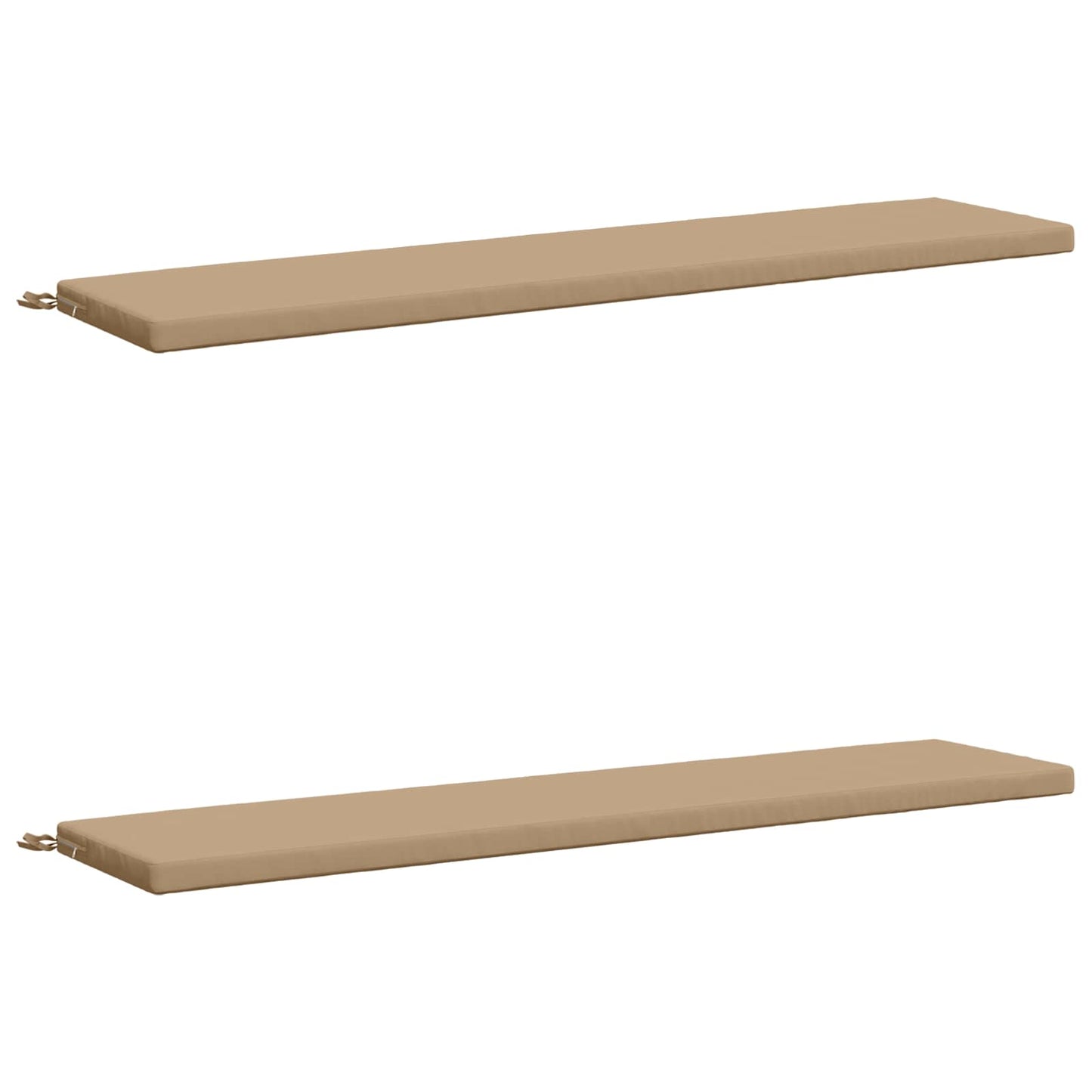 2-delt bænkepude SOEST 2 stk. 100% polyester Sandfarvet