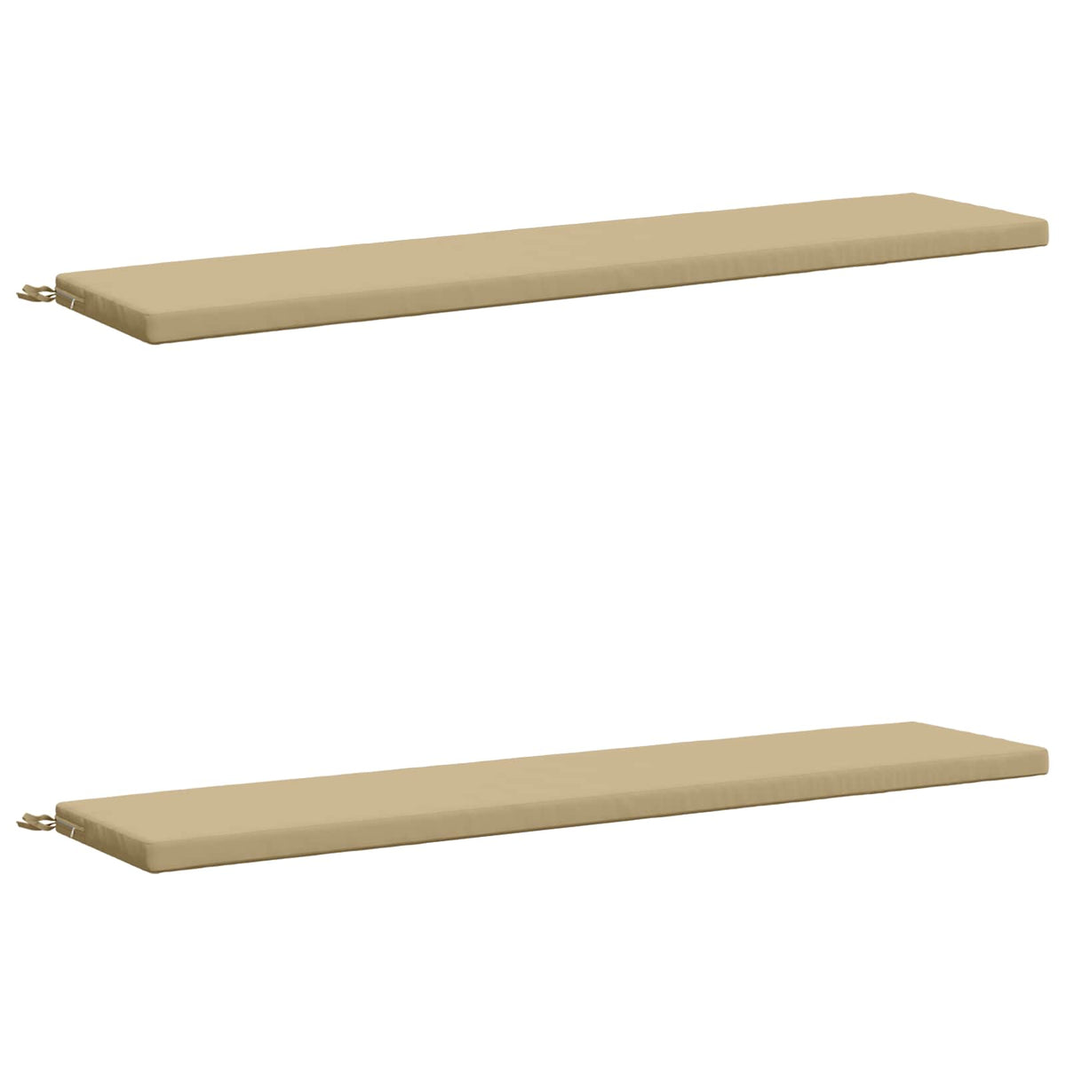 2-delt bænkepude SOEST 2 stk. 100% polyester Beige