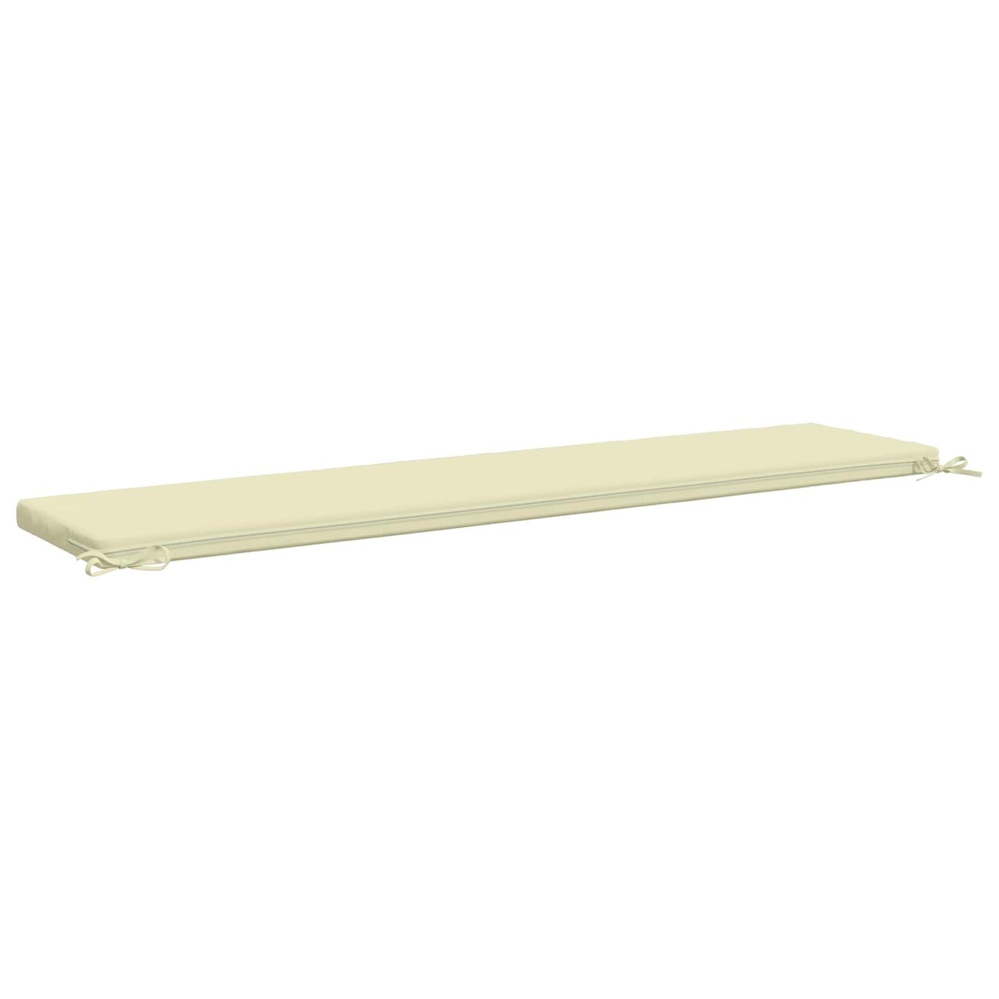 Bænkpude SOEST 100% polyester Cremefarvet 180 x 40 x 5 cm