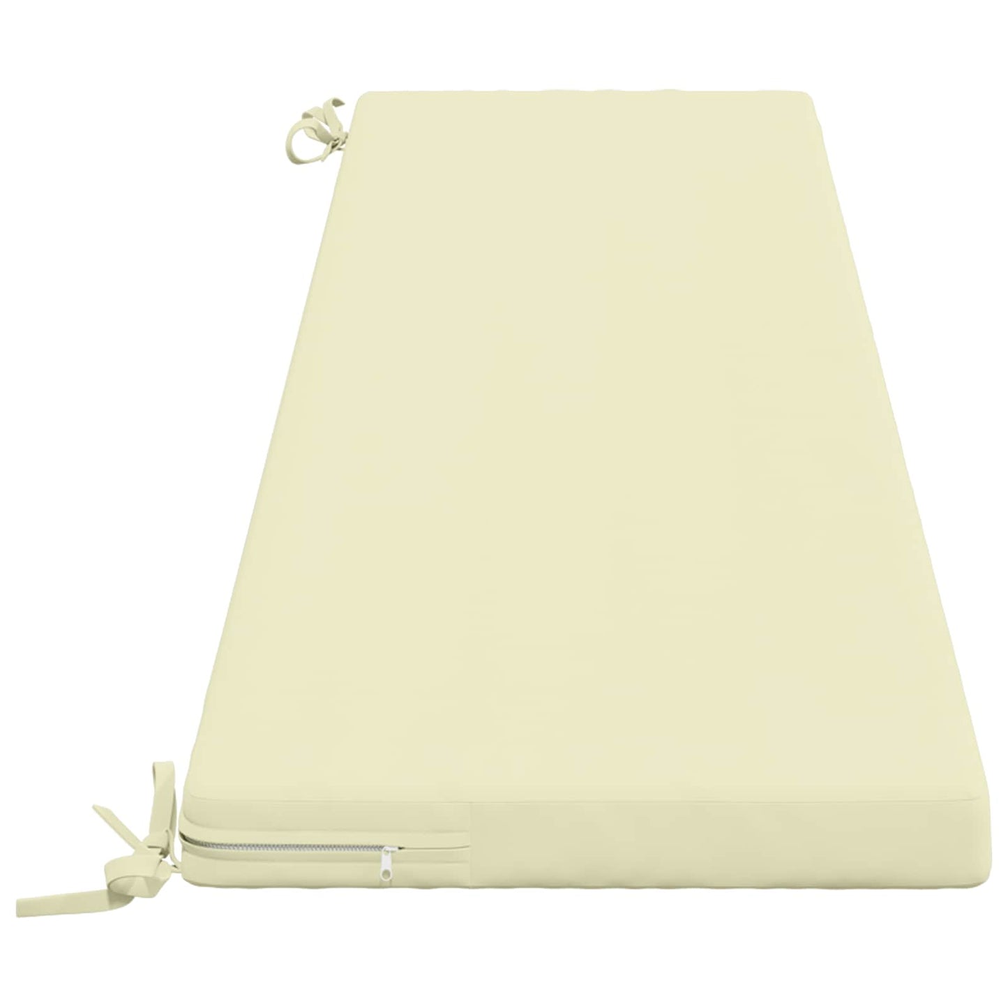 Bænkpude SOEST 100% polyester Cremefarvet 180 x 40 x 5 cm