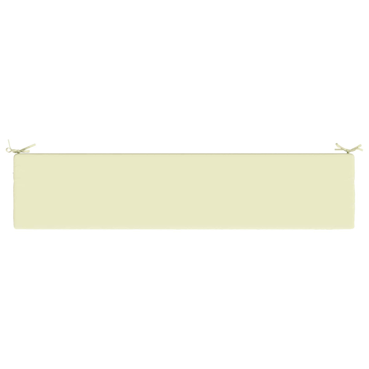 Bænkpude SOEST 100% polyester Cremefarvet 180 x 40 x 5 cm