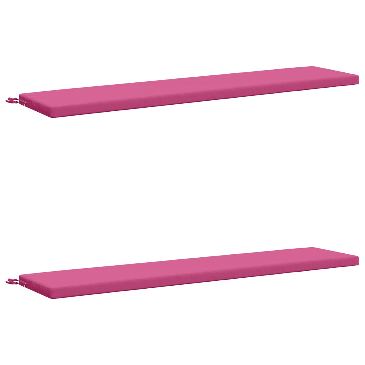 2-delt bænkepude SOEST 2 stk. 100% polyester Lyserød