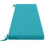 Bænkpude SOEST 100% polyester Turkis 180 x 40 x 5 cm