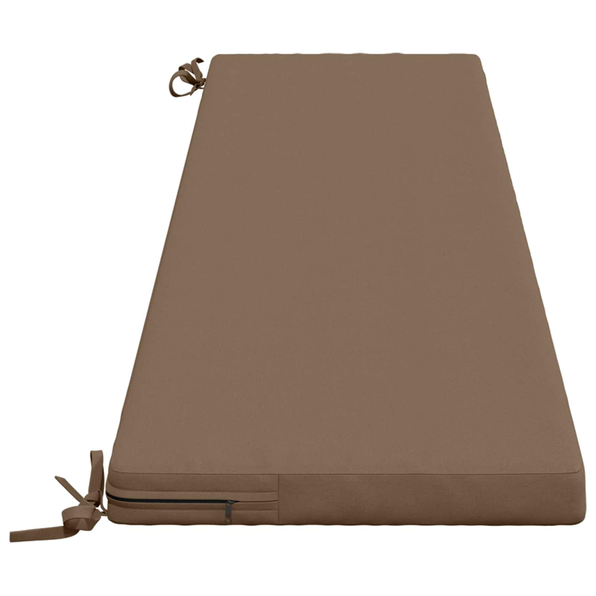 Bænkpude SOEST 100% polyester Gråbrun 200 x 40 x 5 cm