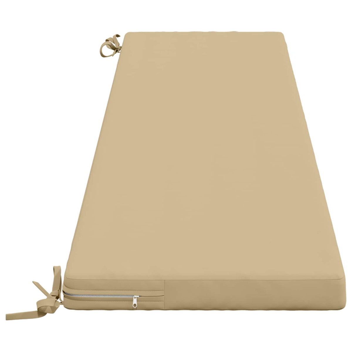 Bænkpude SOEST 100% polyester Beige 200 x 40 x 5 cm