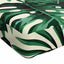 Bænkpude SOEST 100% polyester Bladmønster 200 x 40 x 5 cm