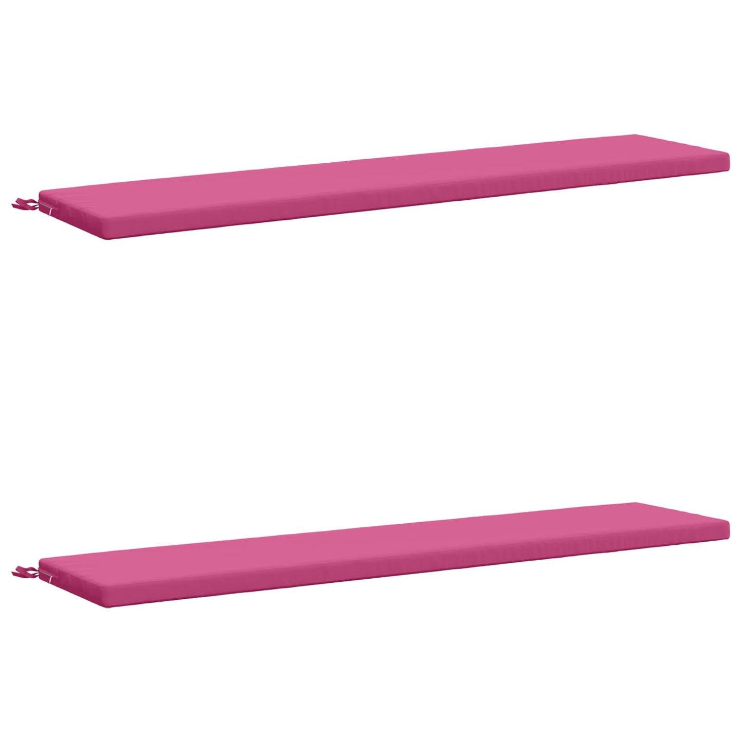 2-delt bænkepude SOEST 2 stk. 100% polyester Lyserød