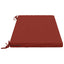 Bænkpude SOEST 100% polyester Rød 110 x 50 x 5 cm