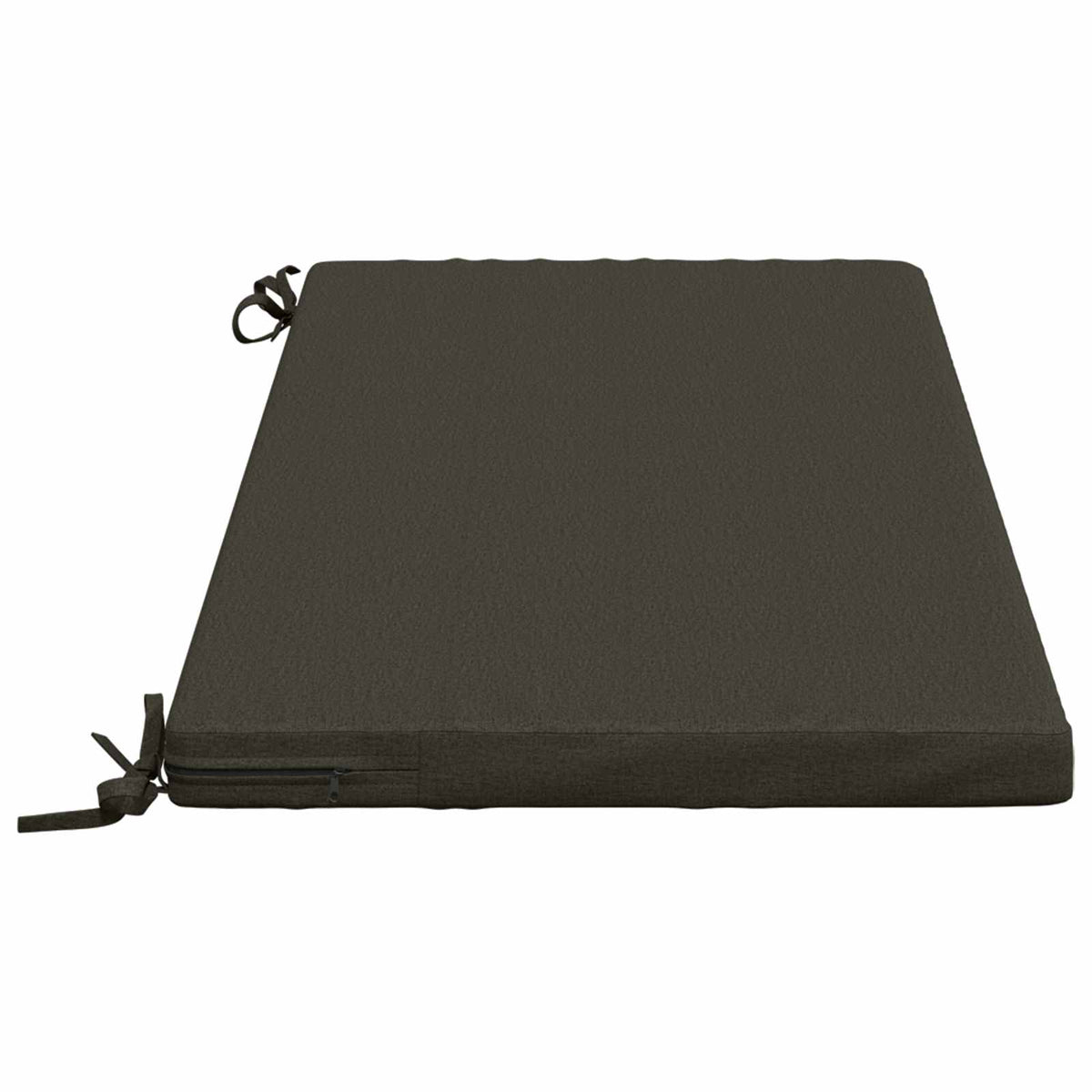 Bænkpude SOEST 100% polyester Antracit 110 x 50 x 5 cm