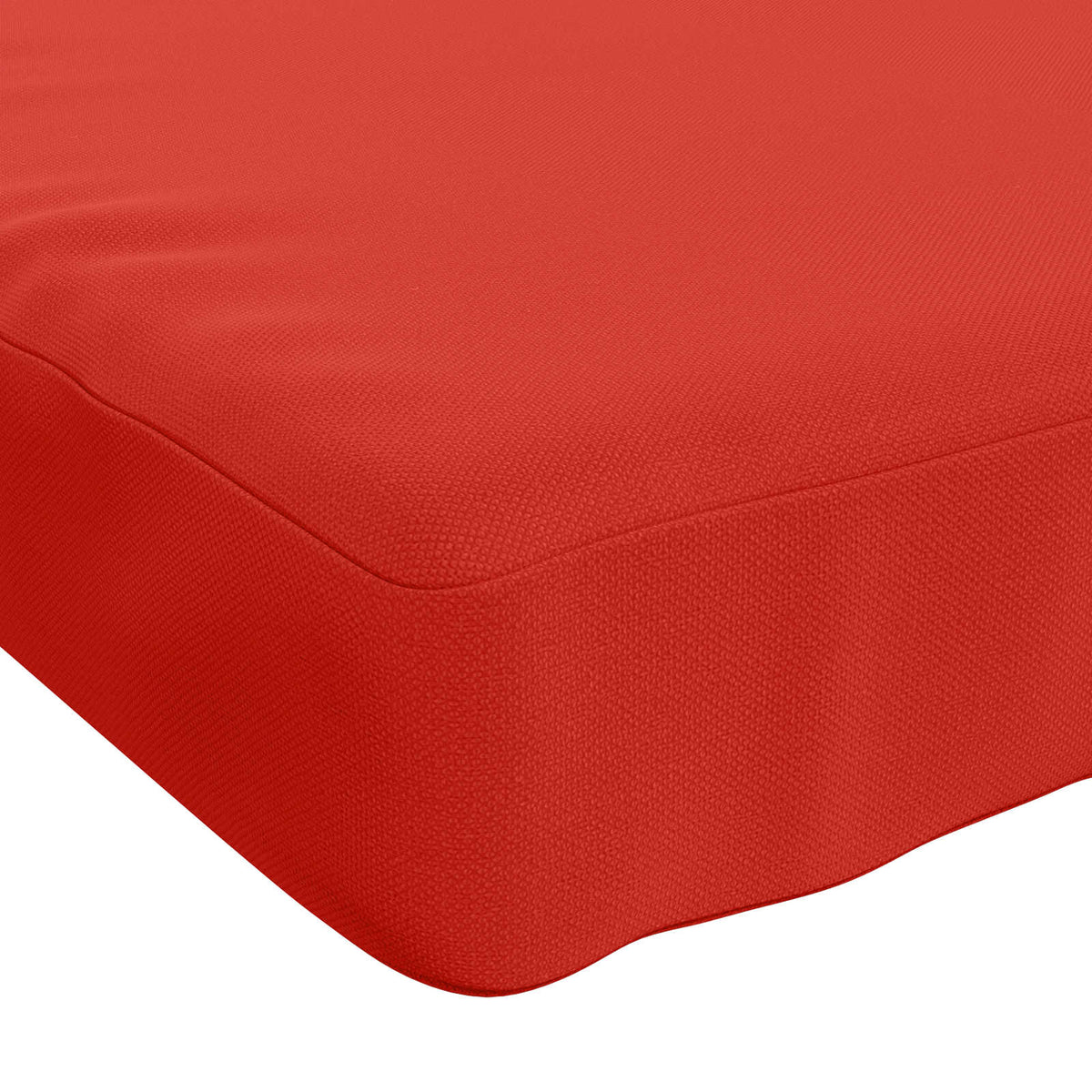 Bænkpude SOEST 100% polyester Rød 110 x 50 x 5 cm