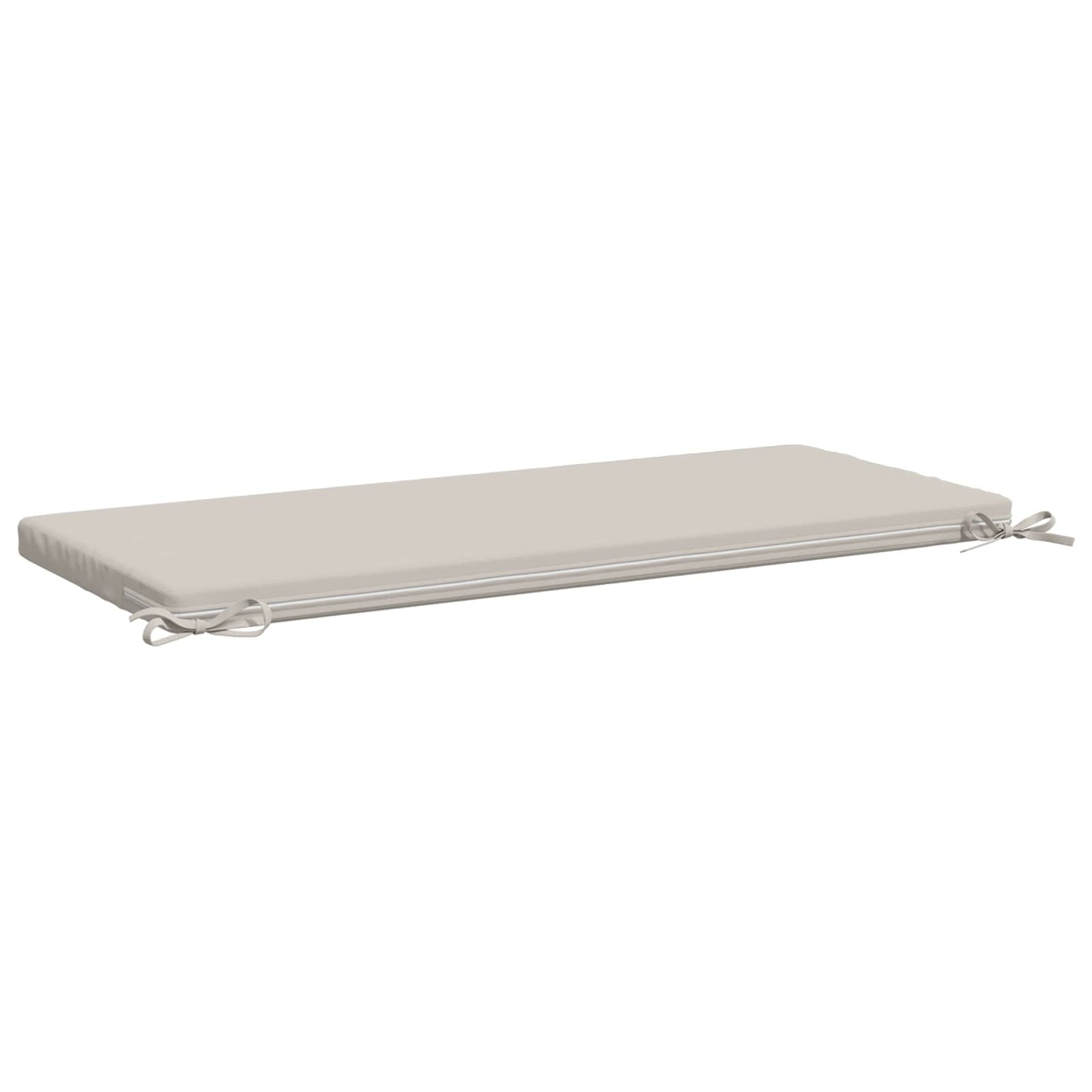 Bænkpude SOEST 100% polyester Hvid 120 x 50 x 5 cm