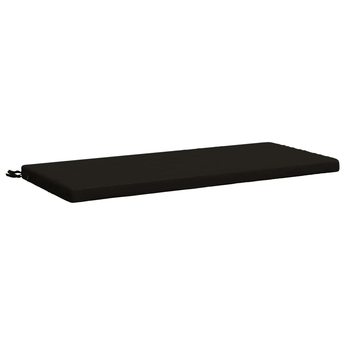 Bænkpude SOEST 100% polyester Sort 120 x 50 x 5 cm