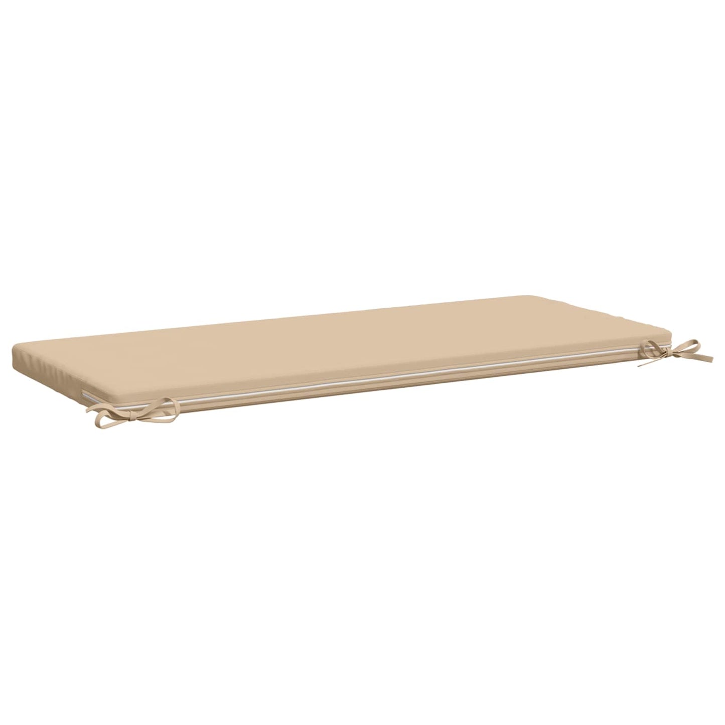 Bænkpude SOEST 100% polyester Cremefarvet 120 x 50 x 5 cm