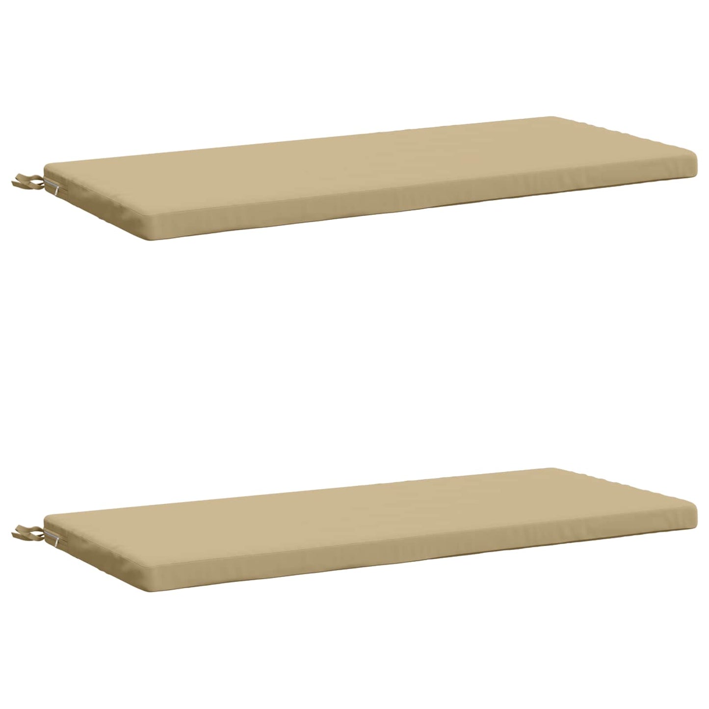 2-delt bænkepude SOEST 2 stk. 100% polyester Beige
