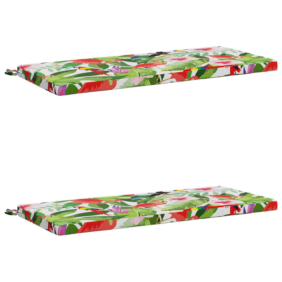 2-delt bænkepude SOEST 2 stk. 100% polyester Flerfarvet