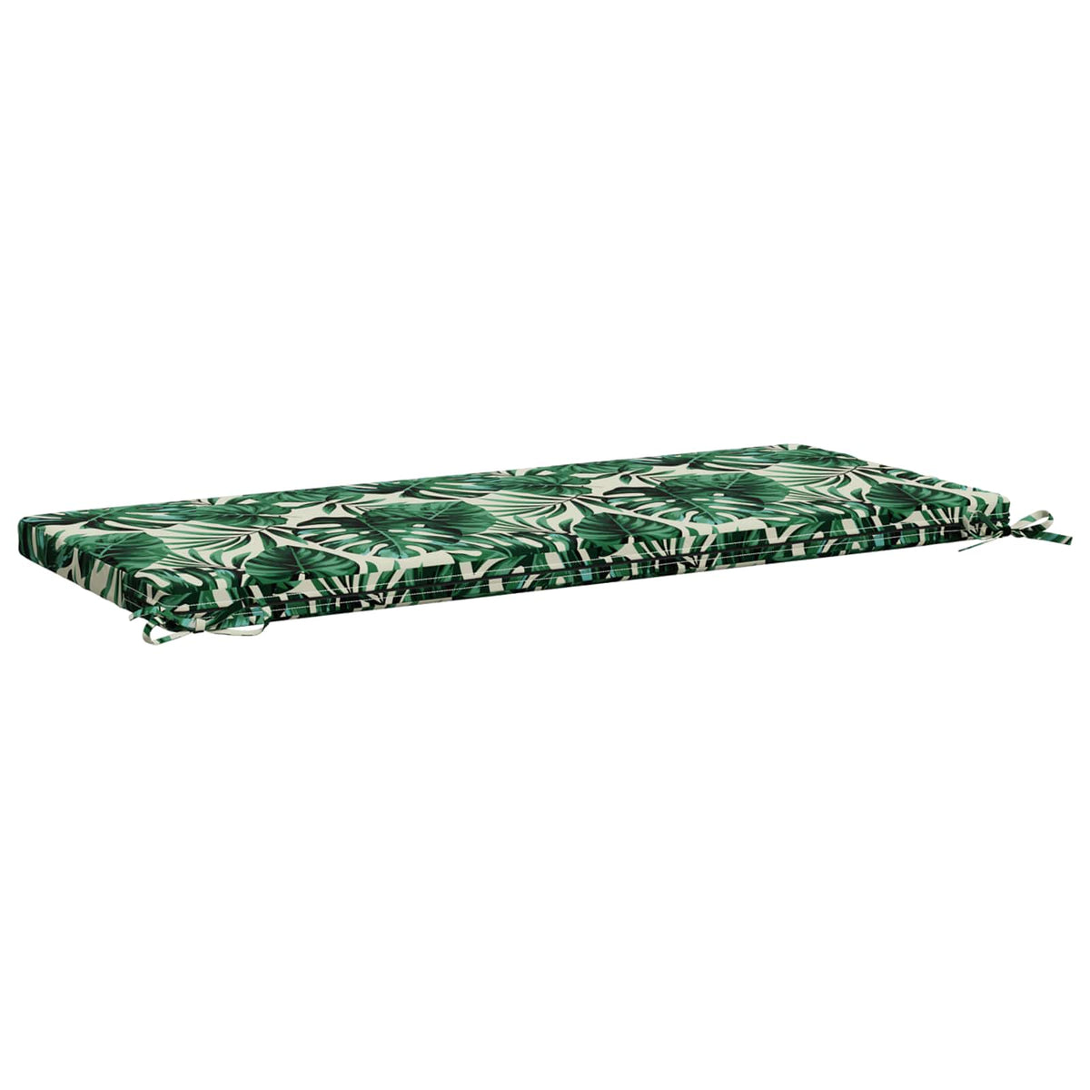 Bænkpude SOEST 100% polyester Bladmønster 120 x 50 x 5 cm